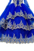 Bliss Girls Glitter Tulle Gold Coil Lace Flower Girl Junior Bridesmaid Dress, Sizes 2-16 - SophiasStyle.com